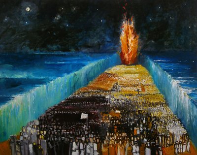 Exodus, 1999 door Richard Contemporary Artist Mcbee